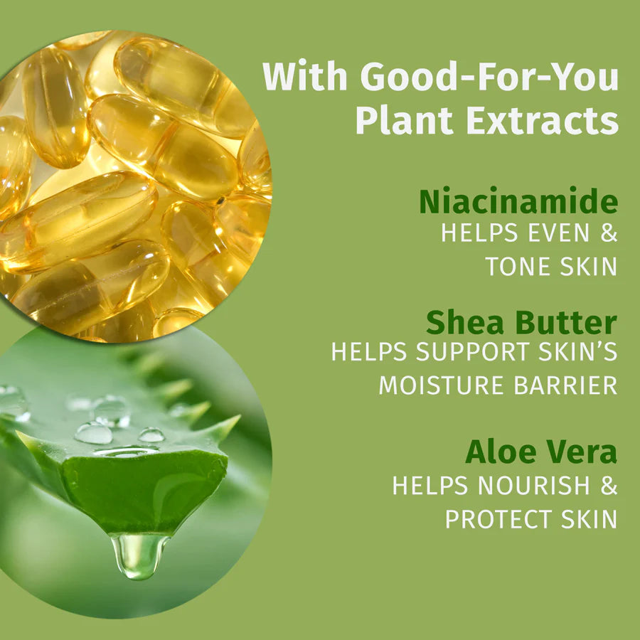 Hempz Beauty Actives Vanilla Lux Herbal Body Moisturizer with Niacinamide