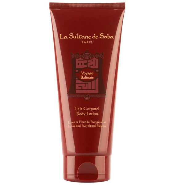 La Sultane de Saba Body Lotion – Lotus and Frangipani Flower