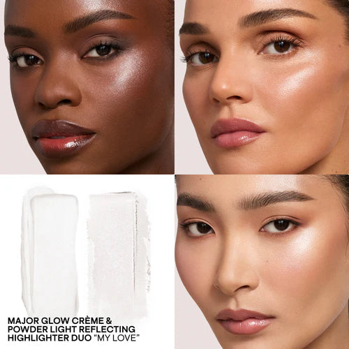 Major Glow Creme & Powder Light Reflecting Translucent Highlighter Duo