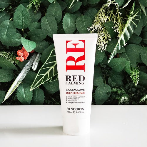 Red Calming Cica Exosome Deep Cleanser 150ml (Vegan)