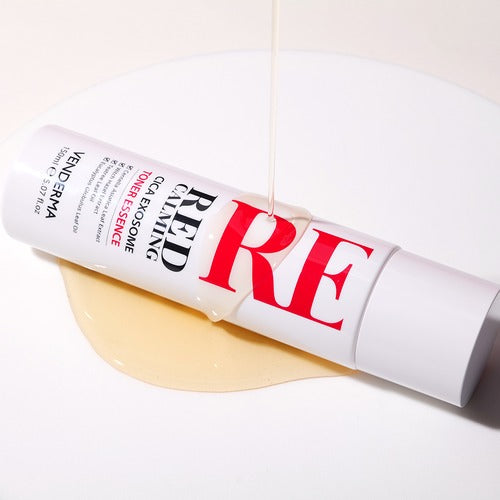 Red Calming Cica Exosome Toner Essence 150ml (Vegan)