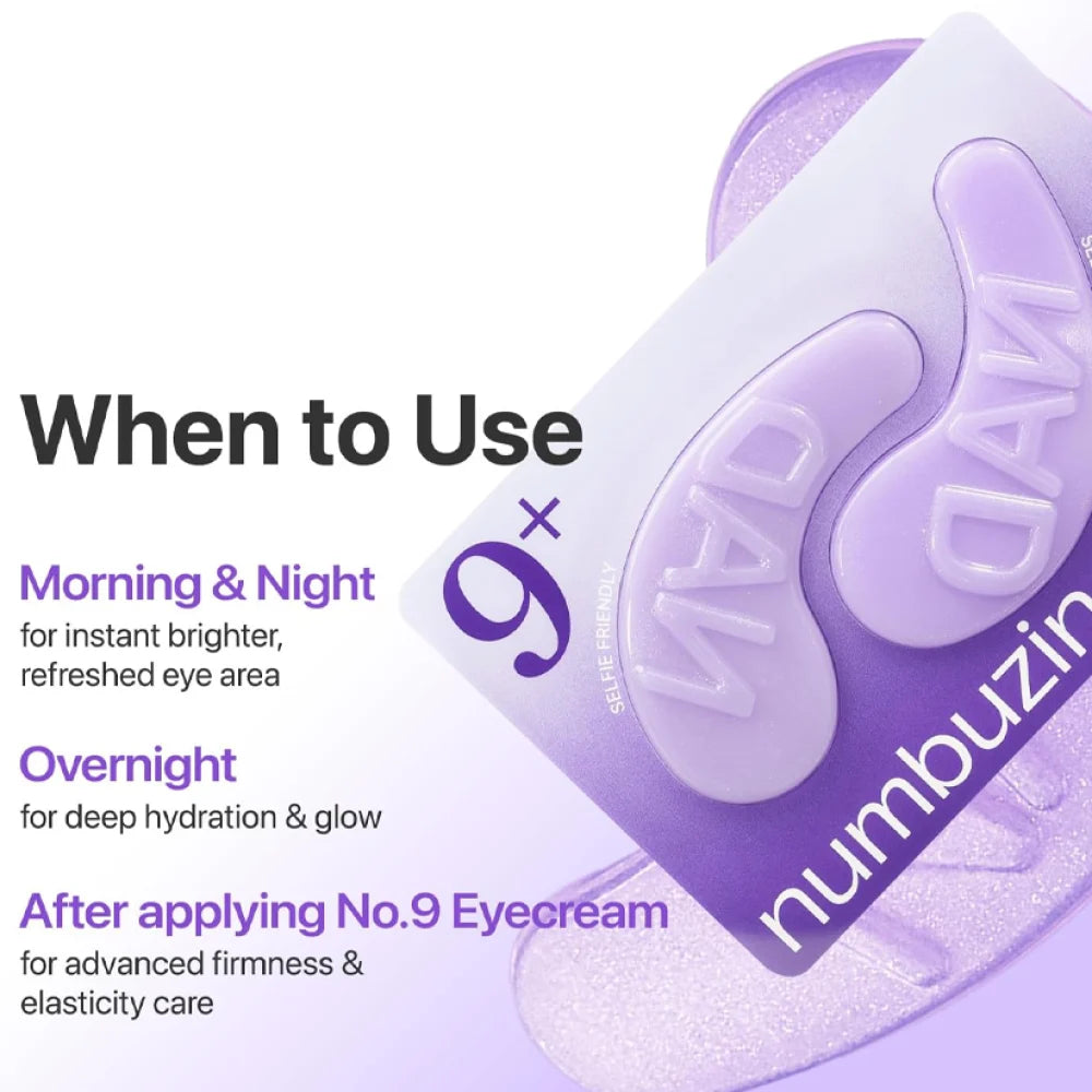 NAD+ Collagen Hydrogel Under Eye Patches