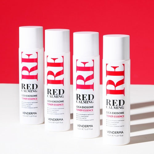 Red Calming Cica Exosome Toner Essence 150ml (Vegan)