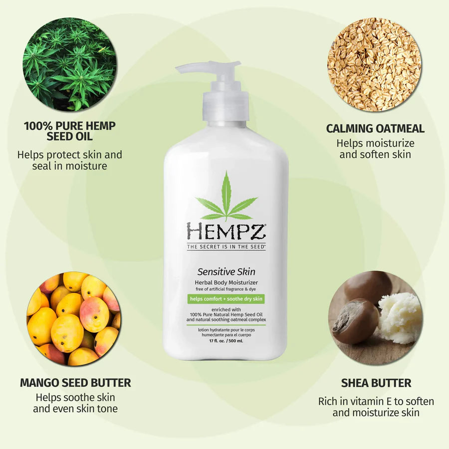 Hempz Sensitive Skin Herbal Body Moisturizer