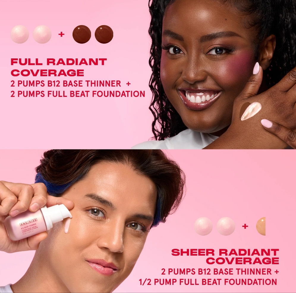 B12 Base Thinner Luminous Vitamin Pearl Boosting Serum