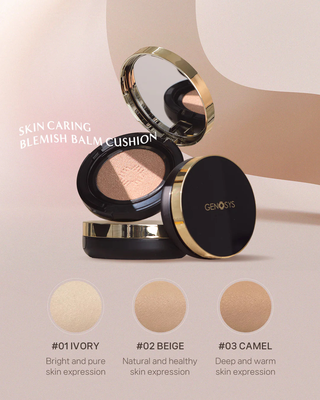 Genosys Skin Caring Blemish Balm Cushion SPF 50+