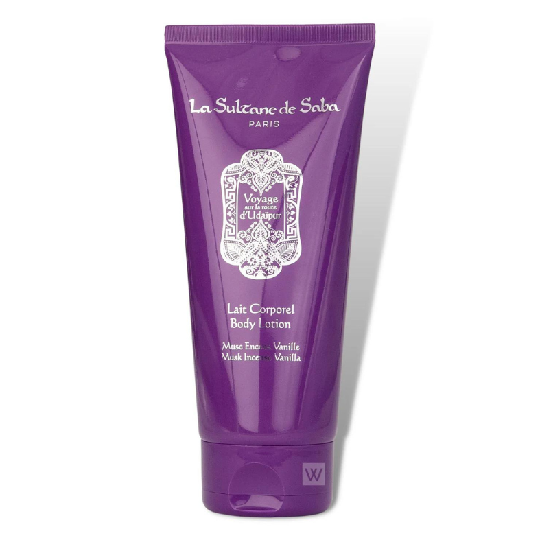 La Sultane de Saba Body Lotion - Musk Incense Vanilla - Journey to the Route of Udaipur