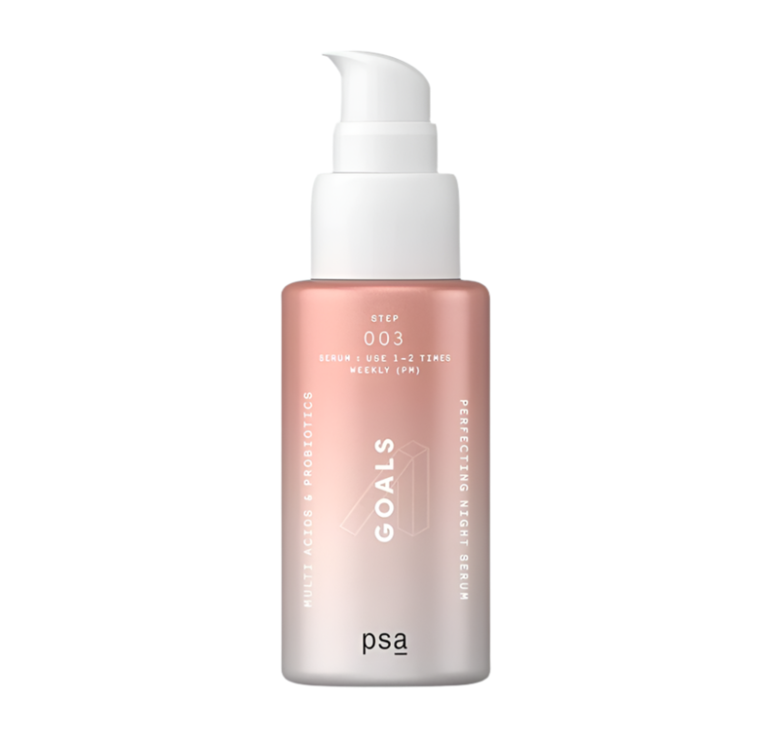 PSA Goals Multi Acids and Probiotics Perfecting Night Serum 30ml