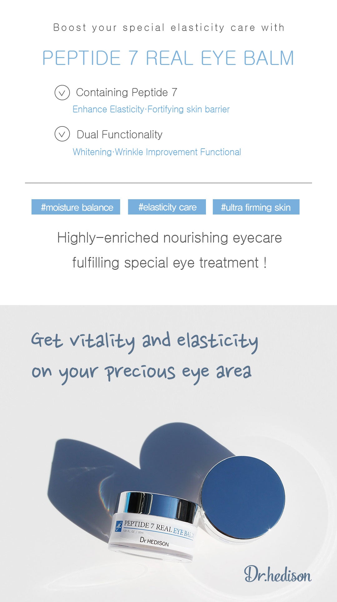 Peptides 7 Real Eye Balm