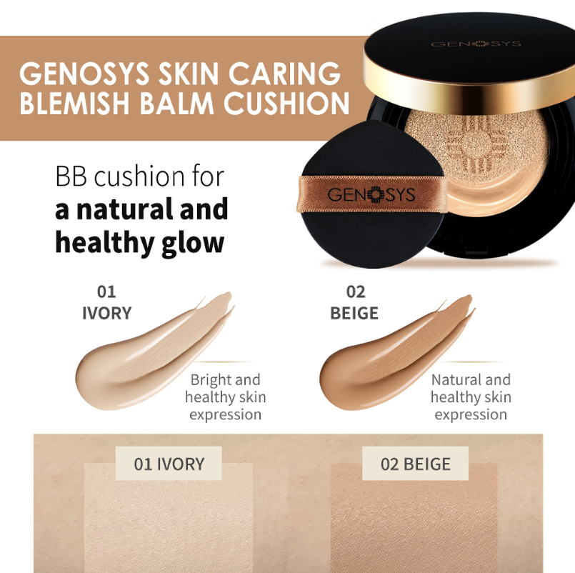 Genosys Skin Caring Blemish Balm Cushion SPF 50+