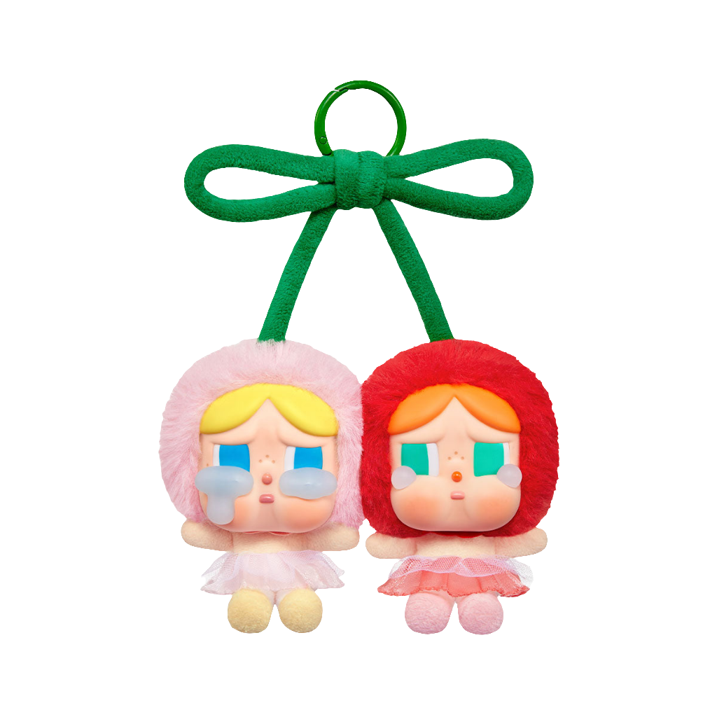 CRYBABY Crying For Love Series-Vinyl Plush Hanging Card (Love You Cherry Much)
