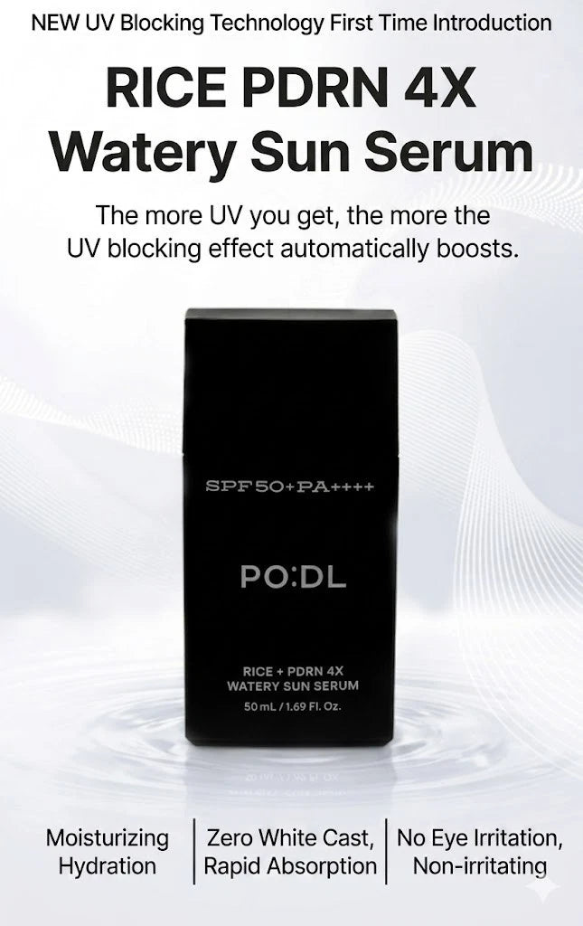 Rice PDRN Watery Sun Serum SPF50+ PA++++