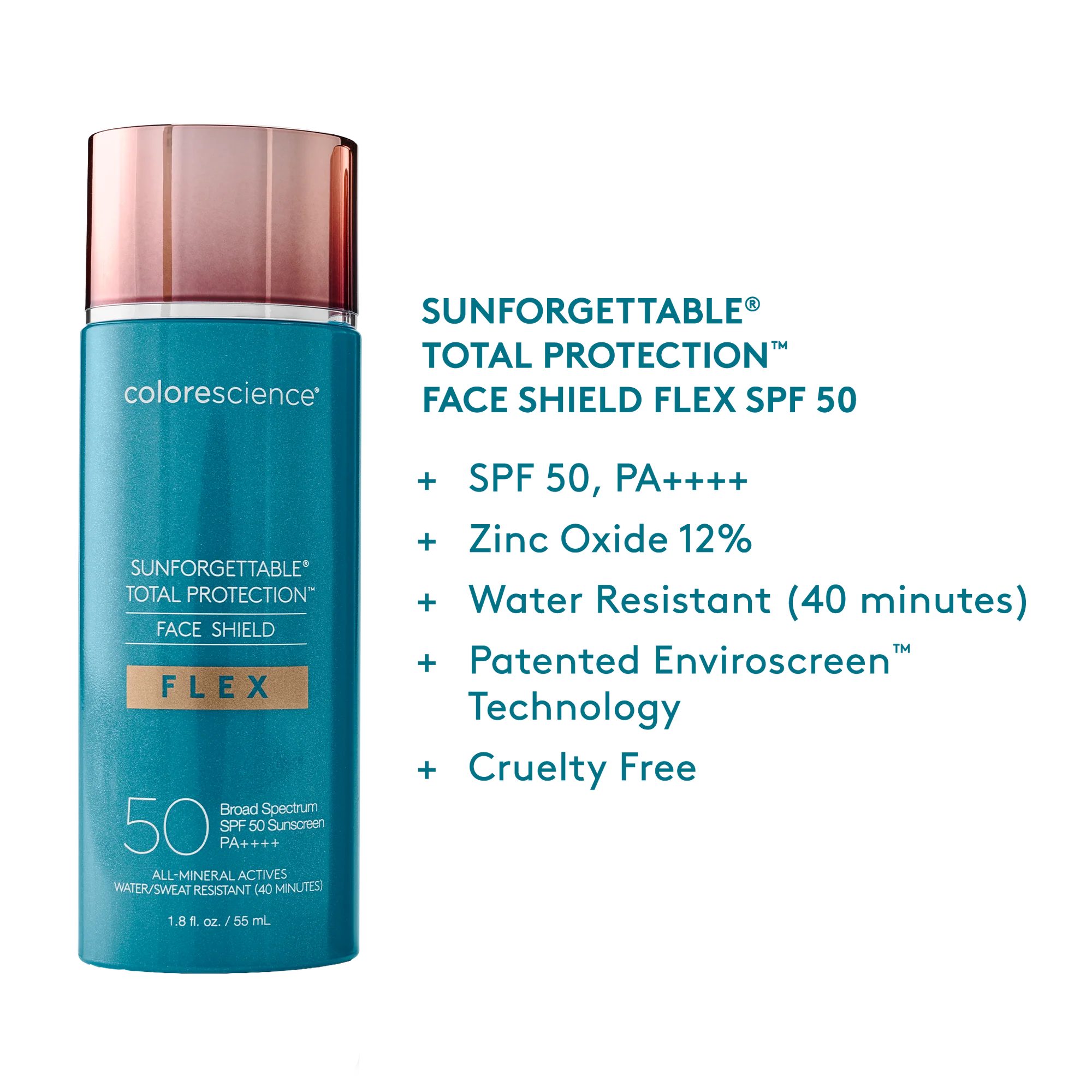 Sunforgettable® Total Protection® Face Shield Flex SPF 50