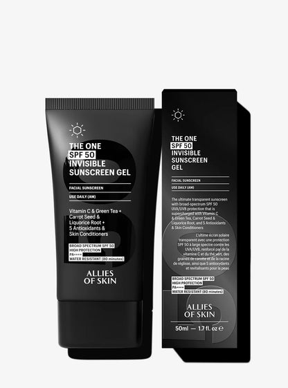 The One SPF 50 Invisible Sunscreen Gel