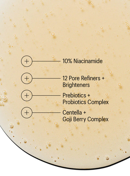 Prebiotics & Niacinamide Pore Refining Booster