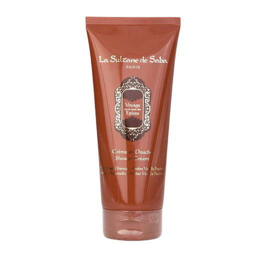 La Sultane de Saba Shower Cream Ayurvedic Treatment Amber Vanilla Patchouli