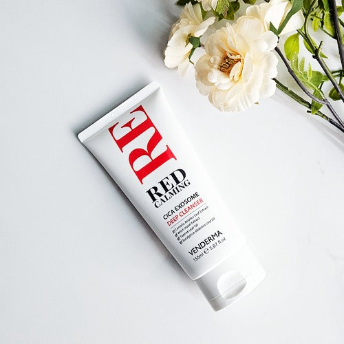 Red Calming Cica Exosome Deep Cleanser 150ml (Vegan)