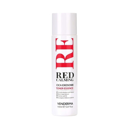 Red Calming Cica Exosome Toner Essence 150ml (Vegan)