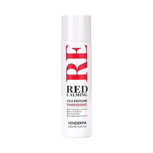 Red Calming Cica Exosome Toner Essence 150ml (Vegan)