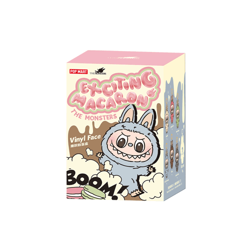 POP MART The Monsters – Exciting Macaron Vinyl Face Blind Box