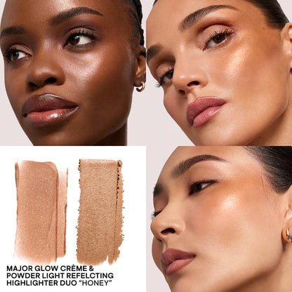 Major Glow Creme & Powder Light Reflecting Translucent Highlighter Duo