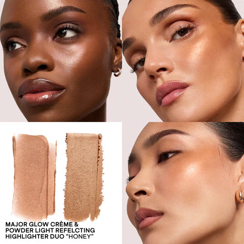 Major Glow Creme & Powder Light Reflecting Translucent Highlighter Duo