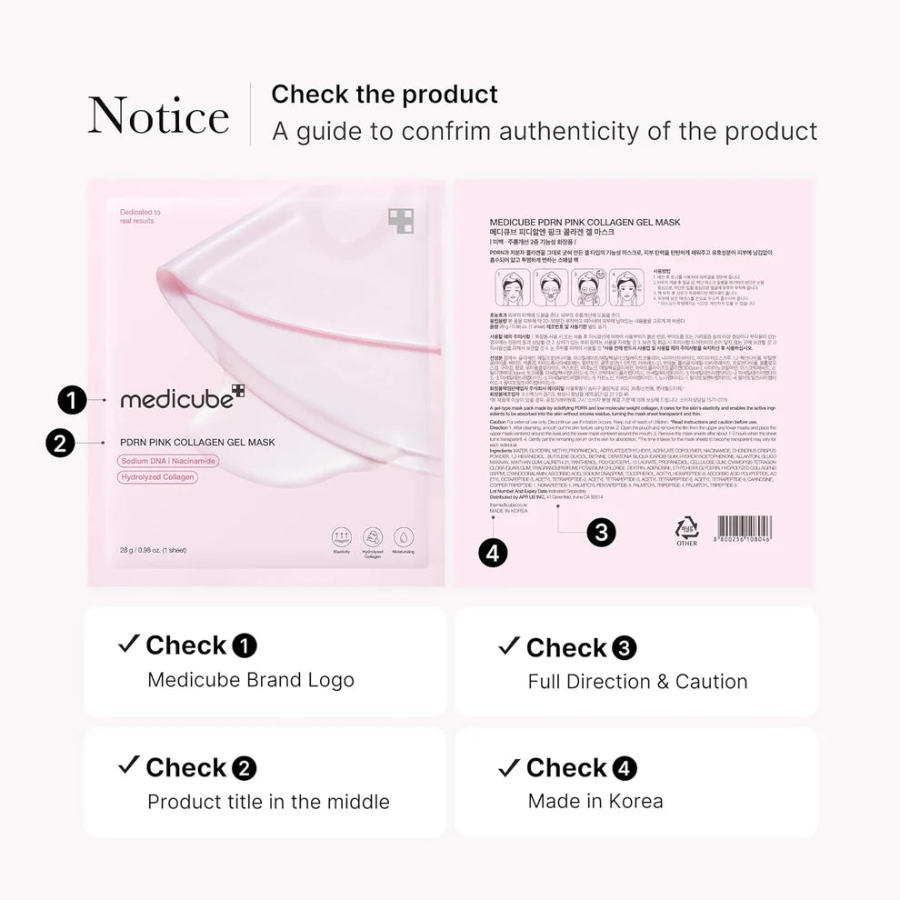 PDRN Pink Collagen Gel Mask