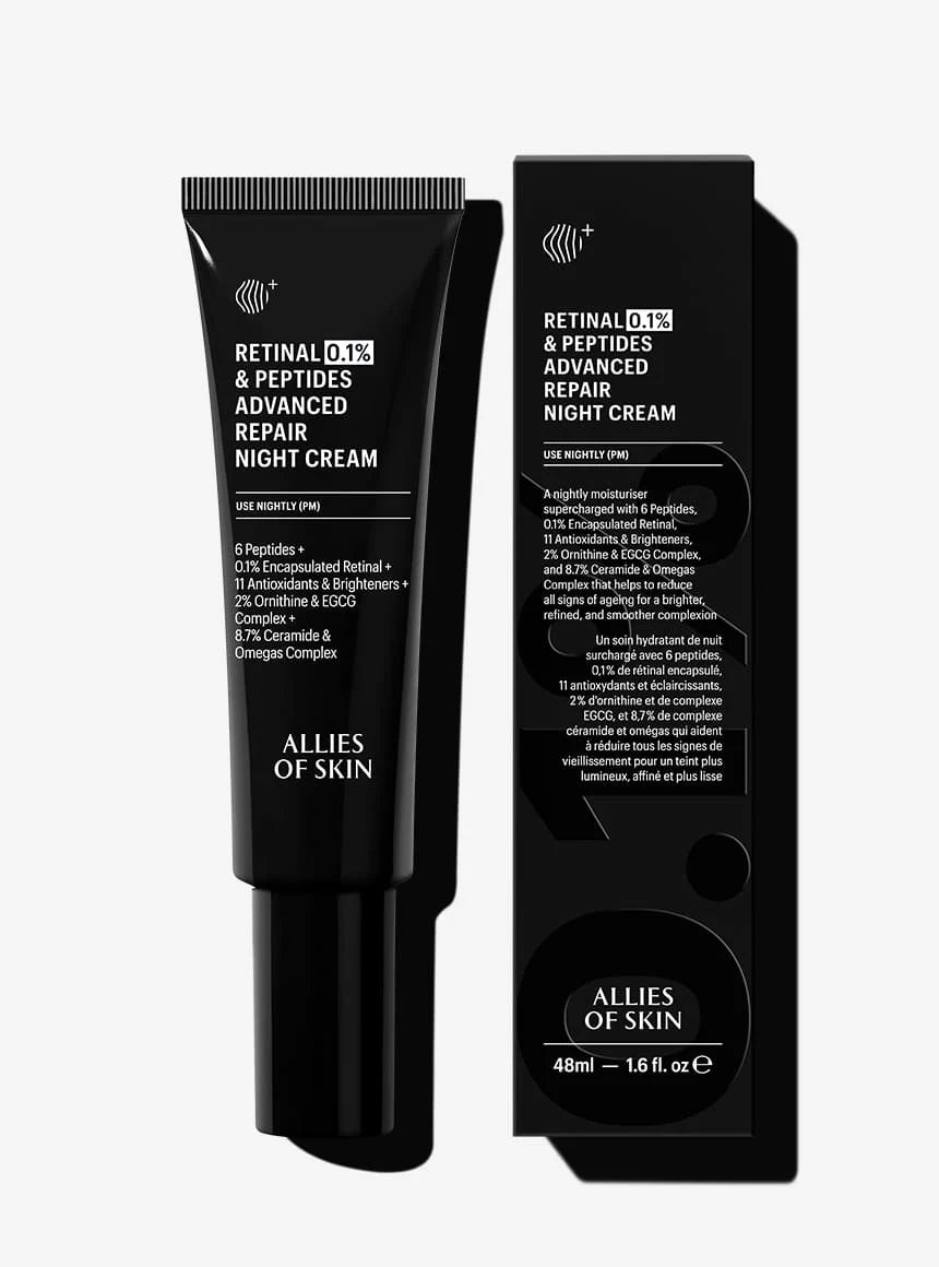 Retinal 0.1% & Peptides Advanced Repair Night Cream 48ml