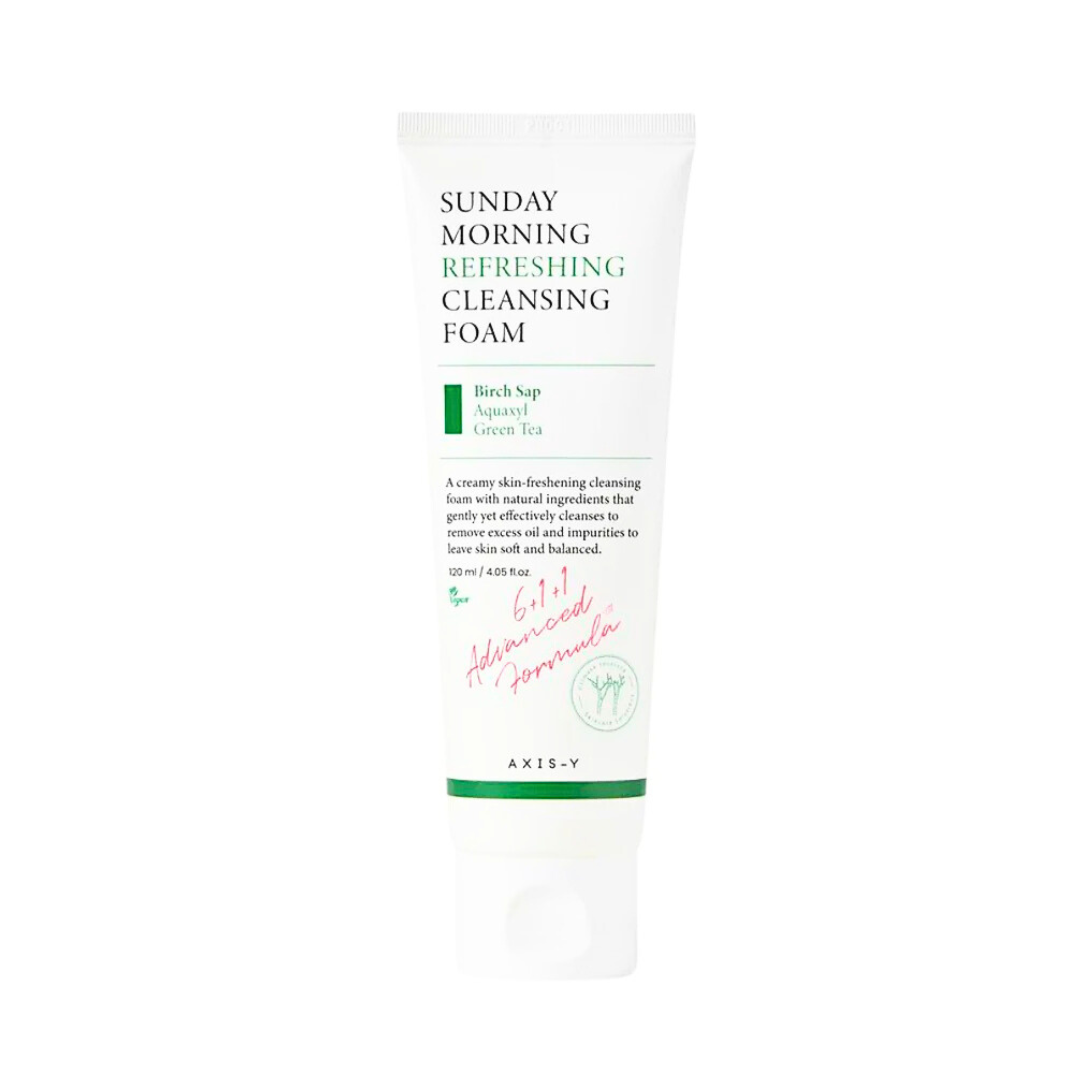 Axis-Y Sunday Morning Refreshing Cleansing Foam.