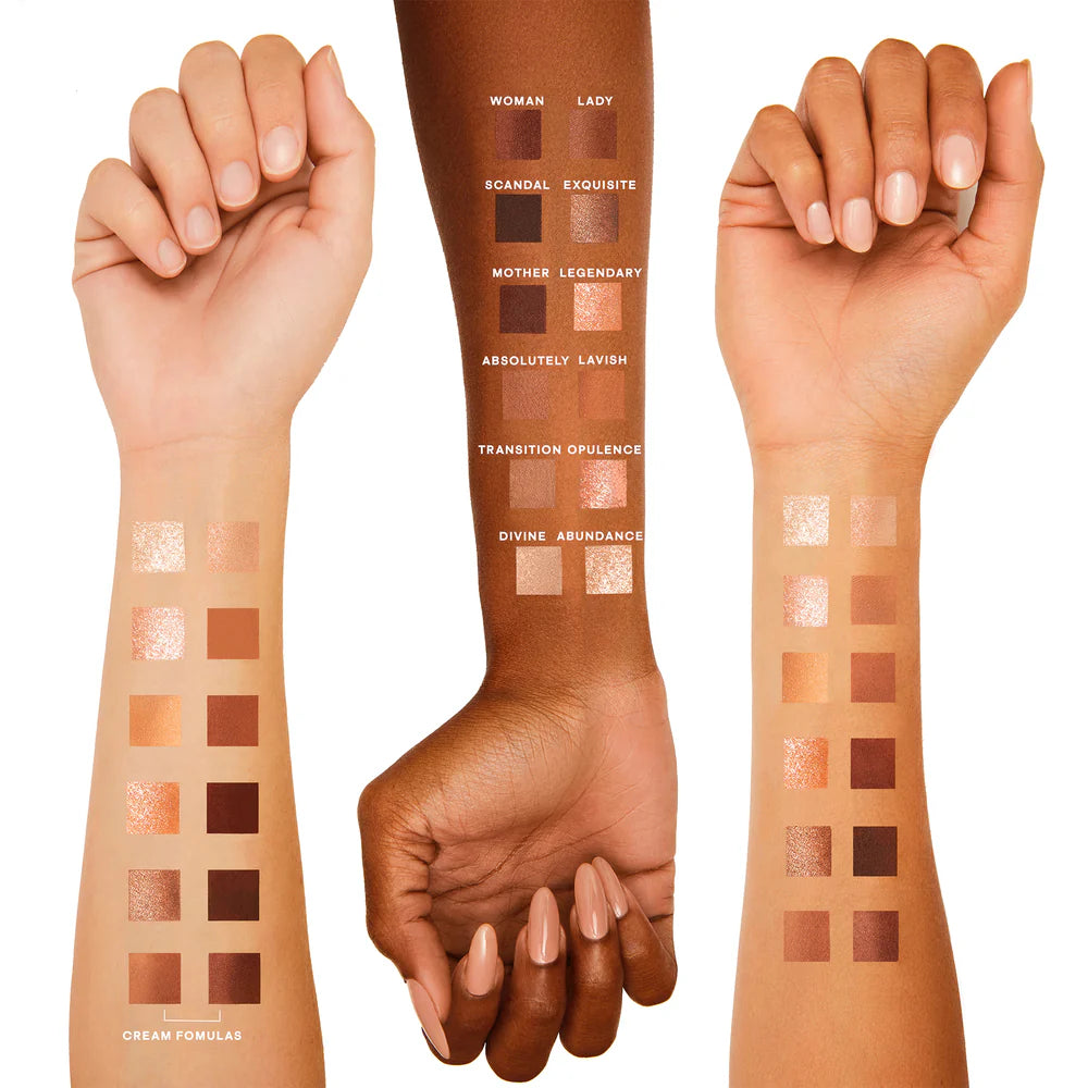 Палитра матовых теней для век Major Dimension