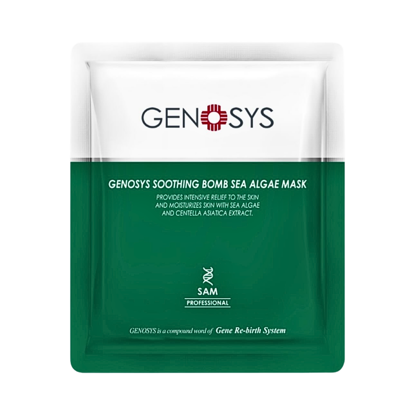 Genosys Soothing Bomb Sea Algae Mask.