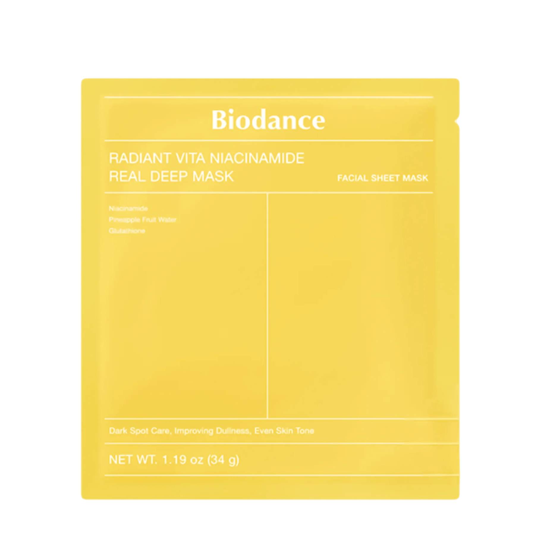 Radiant Vita Niacinamide Real Deep Mask