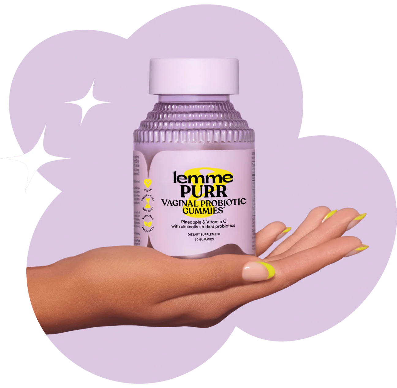 Lemme Purr Vaginal Probiotic Gummies