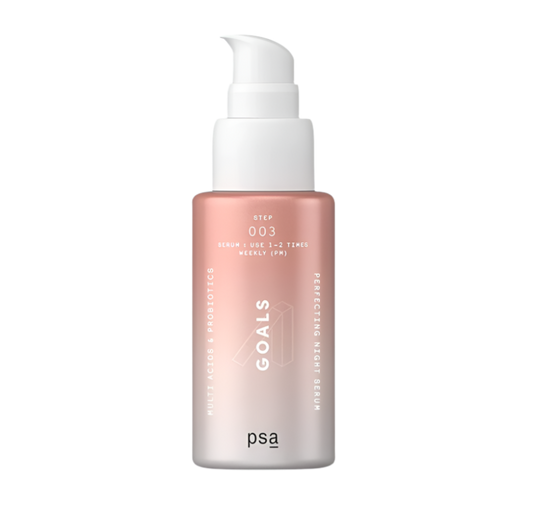 PSA Goals Multi Acids and Probiotics Perfecting Night Serum 30ml