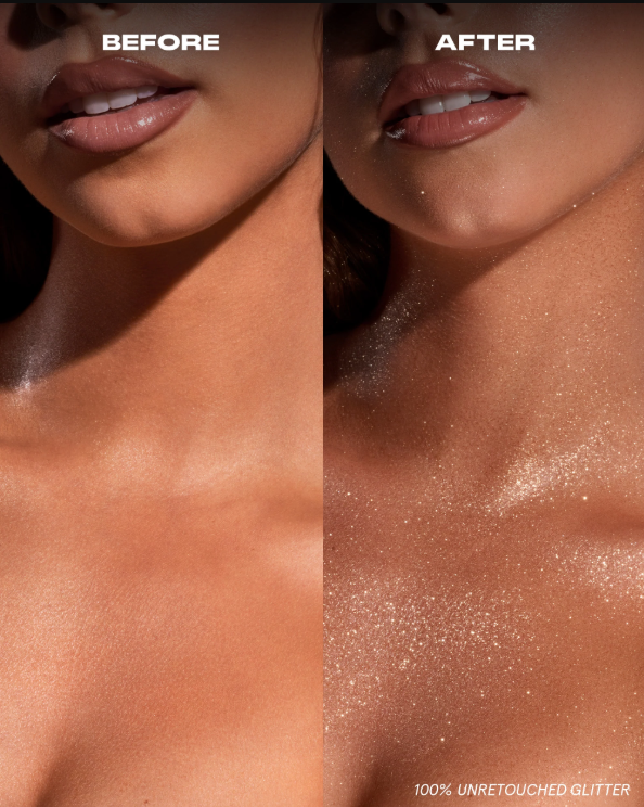 On ‘Til Dawn Waterproof Glitter Setting Spray – Brown Sugar