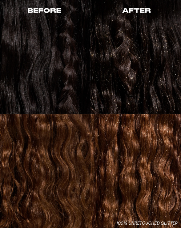 On ‘Til Dawn Waterproof Glitter Setting Spray – Brown Sugar