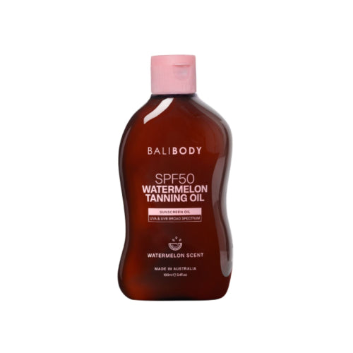 Bali Body Watermelon Tanning Oil Sunscreen Oil SPF50