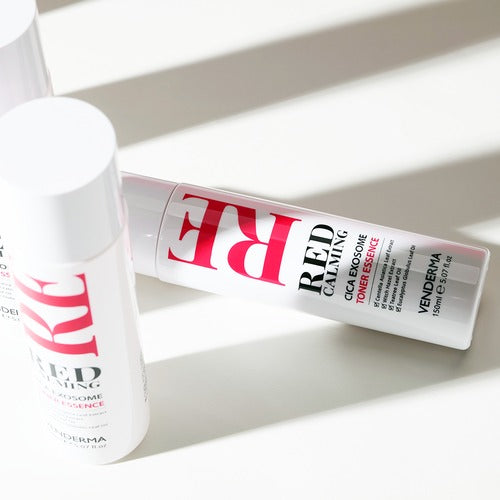 Red Calming Cica Exosome Toner Essence 150ml (Vegan)