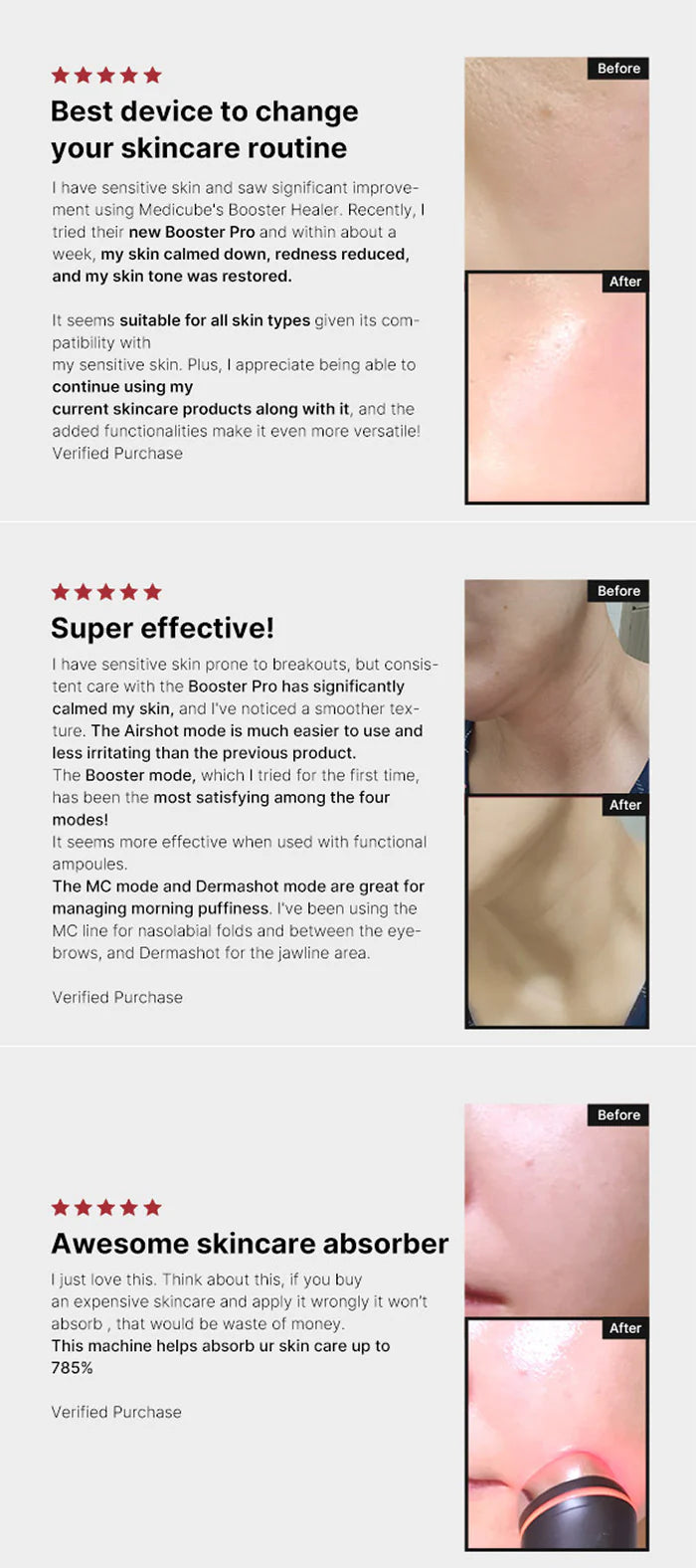 Age-R Booster Pro 6-in-1 Total Care LED Therapy