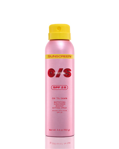 Mattifying Sunscreen Makeup Setting Spray SPF 28