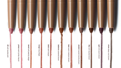 The contouring lip shape