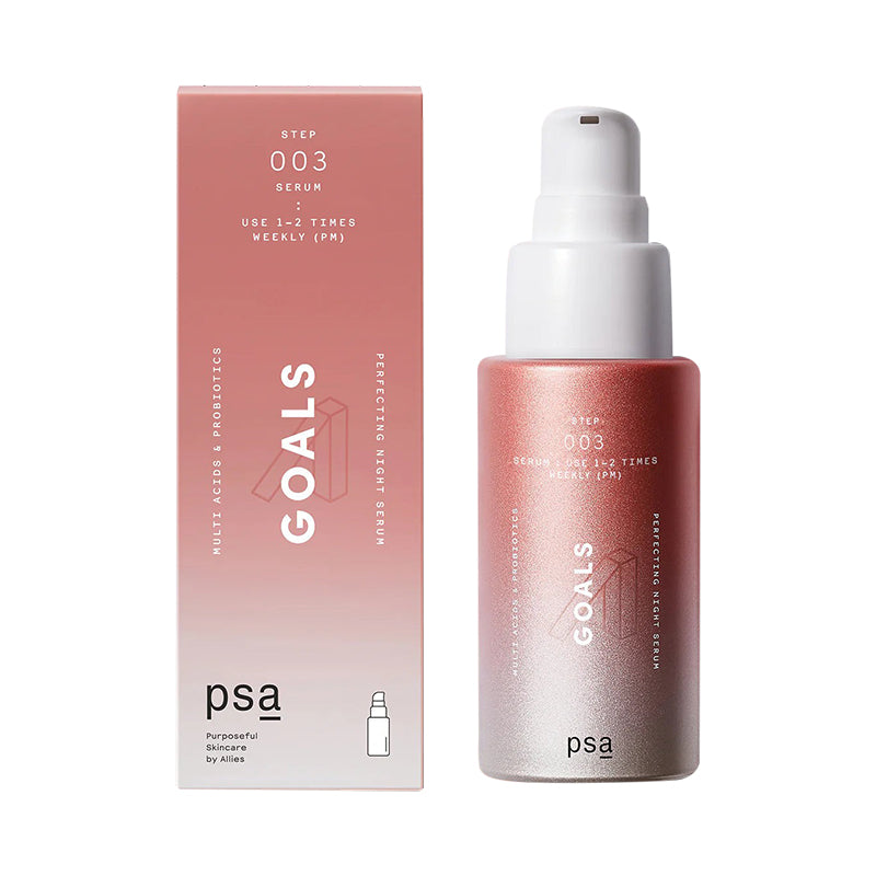 PSA Goals Multi Acids and Probiotics Perfecting Night Serum 30ml