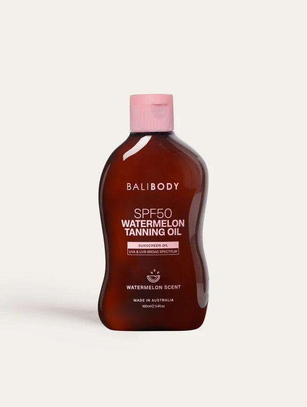 Bali Body Watermelon Tanning Oil Sunscreen Oil SPF50